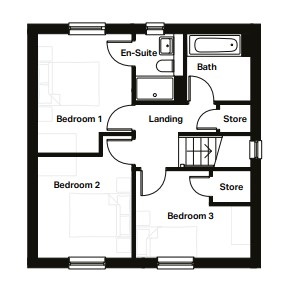 The Milford, Hawton Lane, Balderton, Newark on Trent floorplan