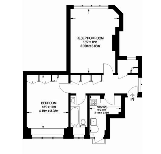 1 Bedrooms Flat to rent in Adelaide Road, London NW3