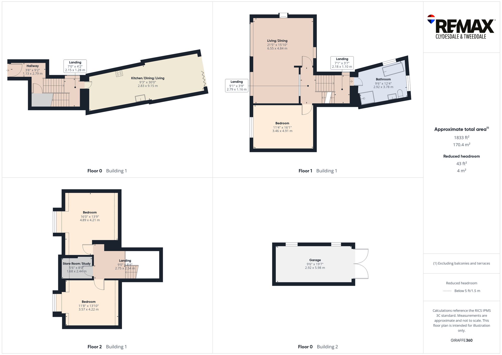 137 High Street, Biggar floorplan