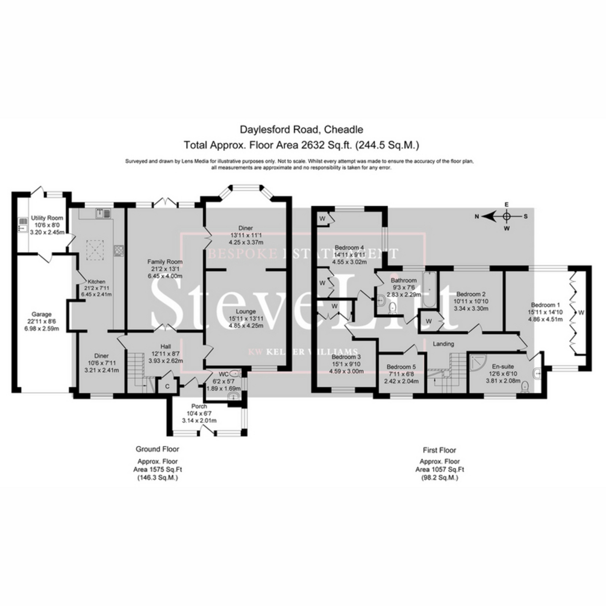32, Daylesford Road, Cheadle floorplan