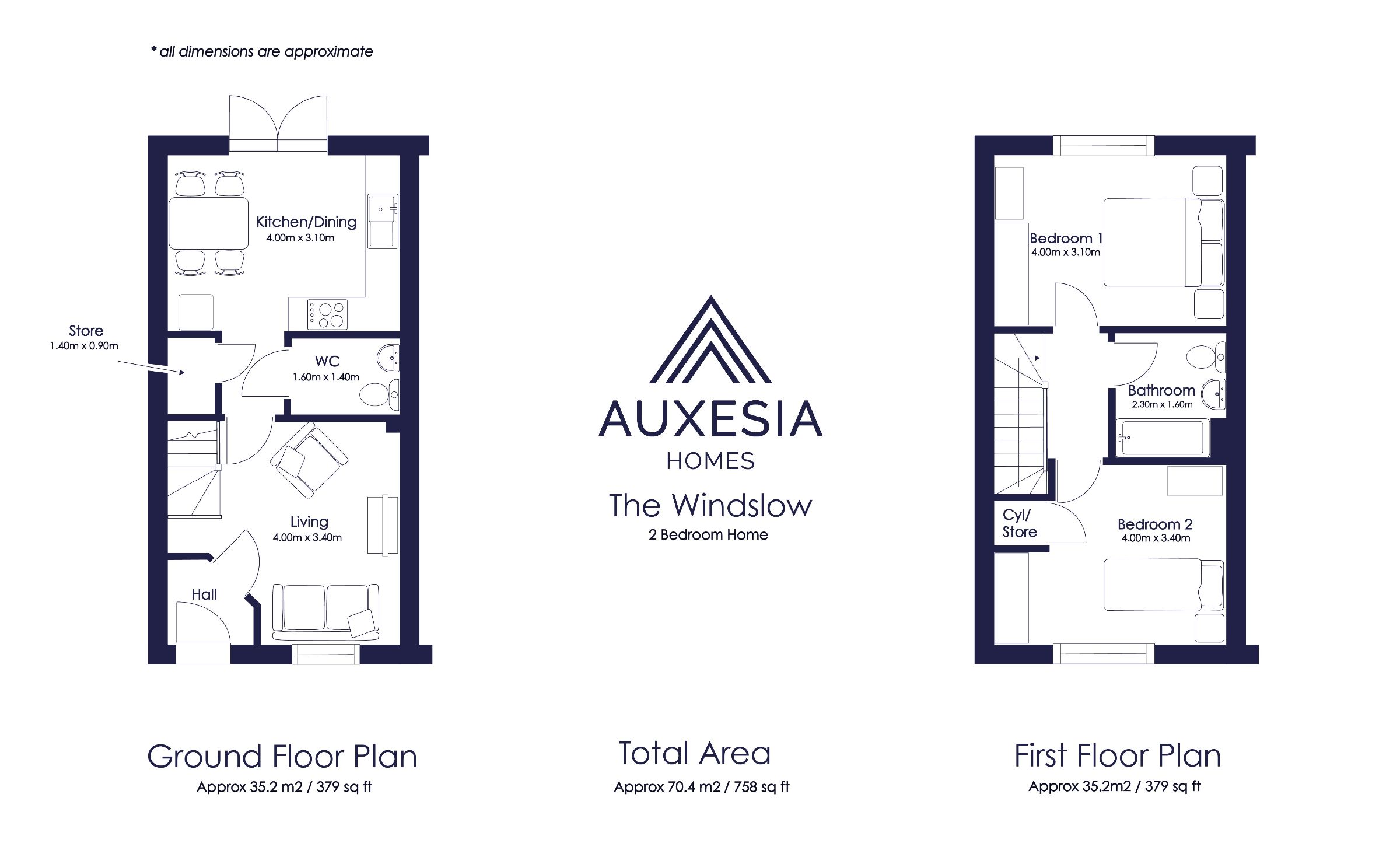24 Skinner Way, Pontefract floorplan