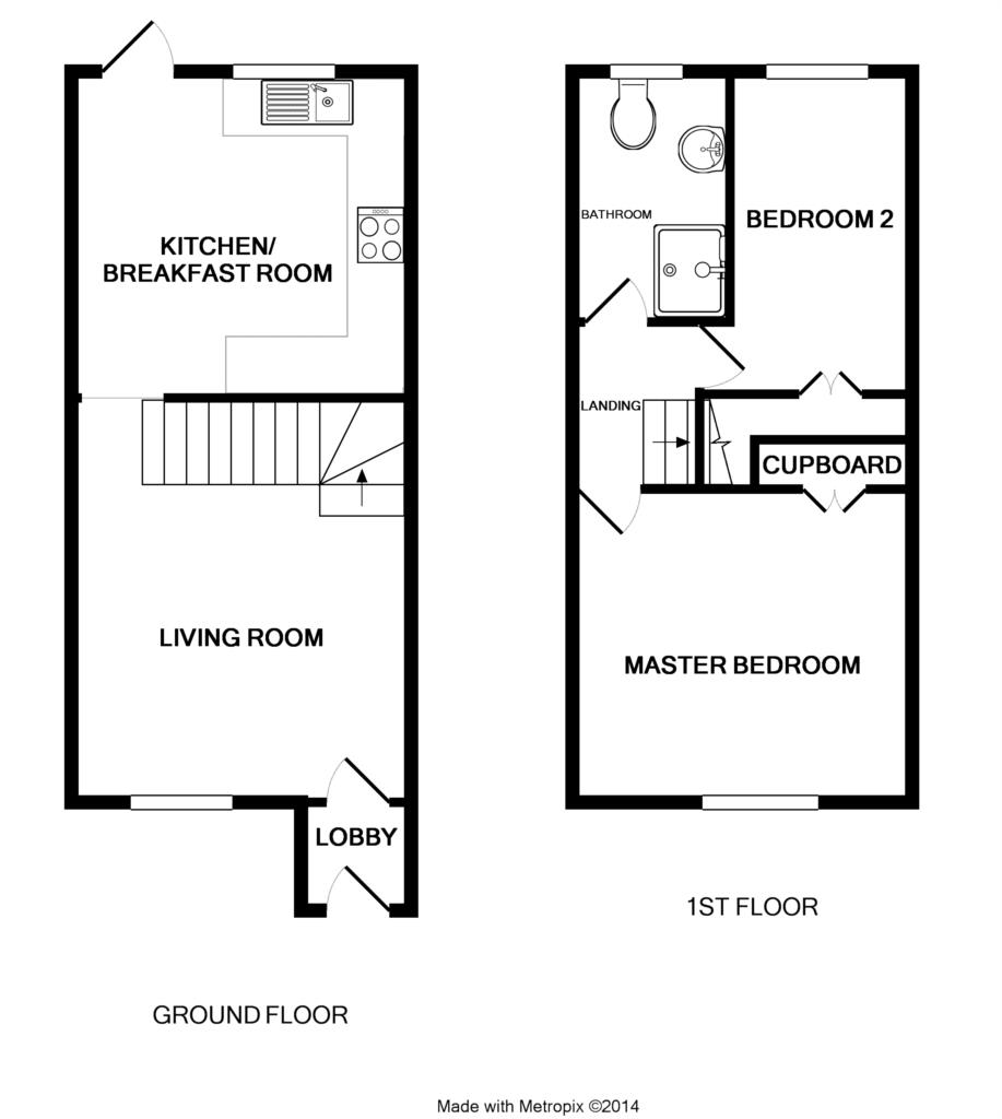 2 Bedrooms End terrace house to rent in Townsend Close, Bracknell RG12