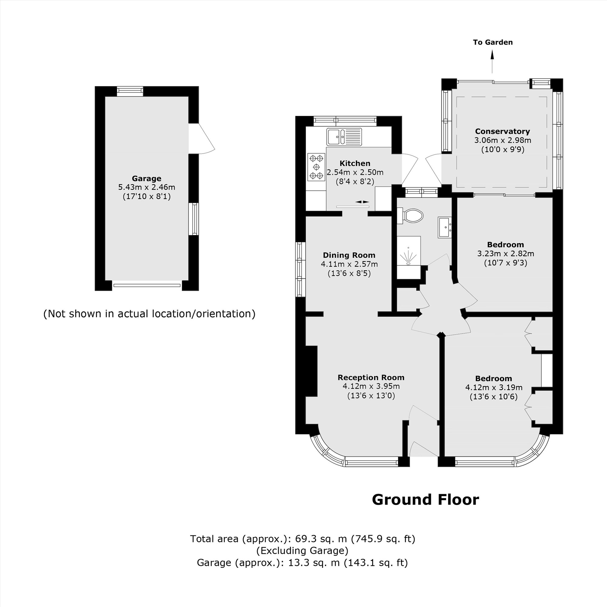 49, Rosecroft Gardens, Twickenham floorplan