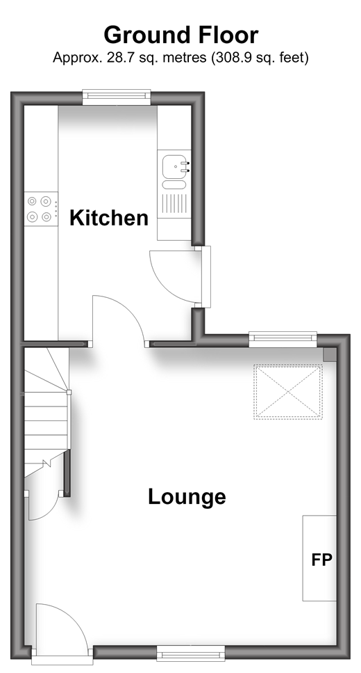 Churchyard, Ashford floorplan