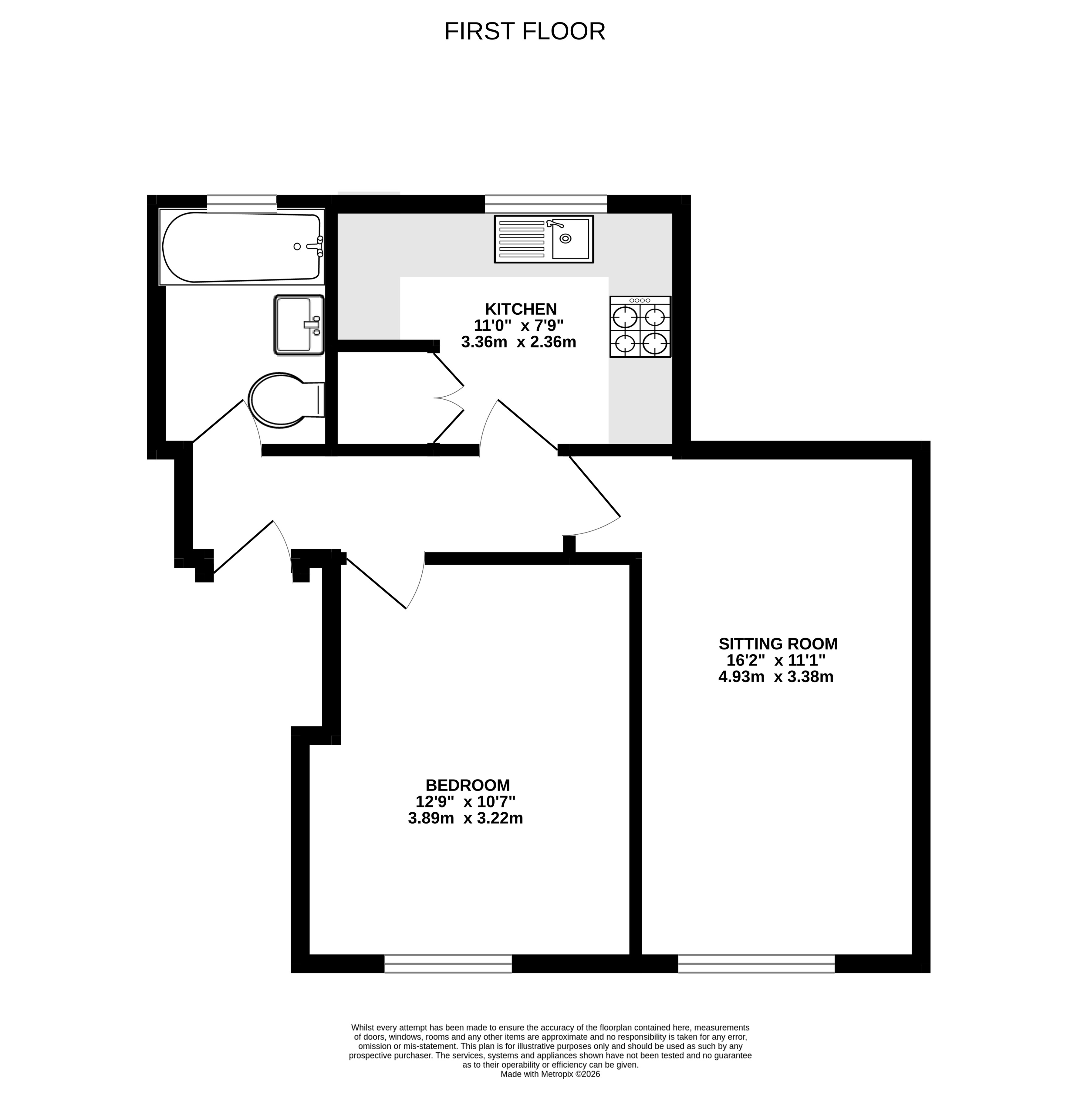 165, Ascot Court, Hampshire floorplan