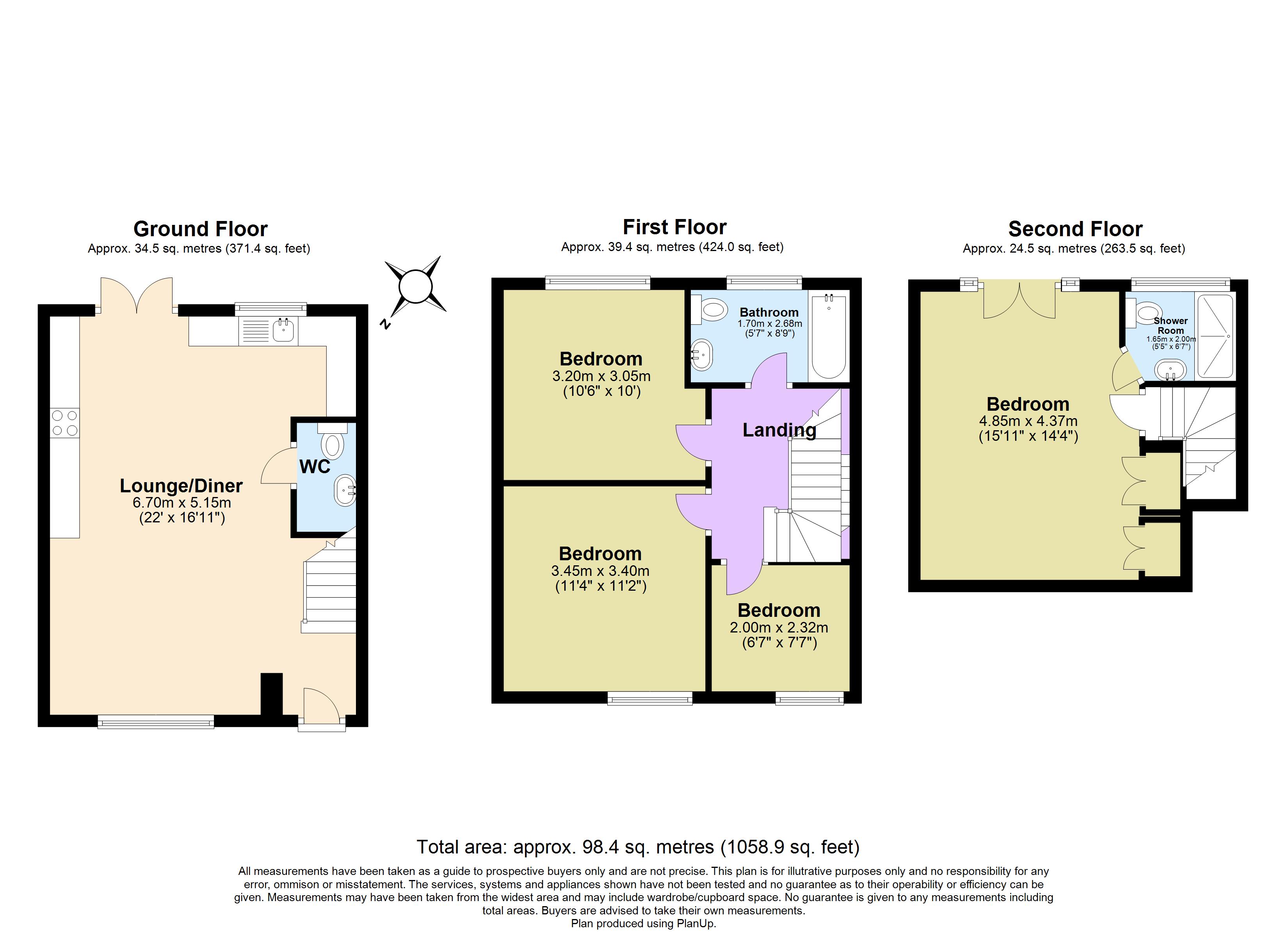 72, Whitehills Road, Loughton floorplan