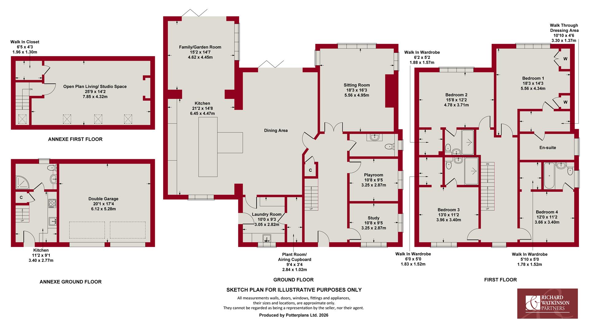 Main Street, Thoroton floorplan