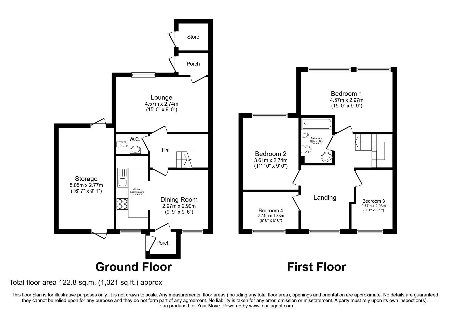 Blakehall, Skelmersdale, Lancashire WN8, 4 bedroom terraced house for