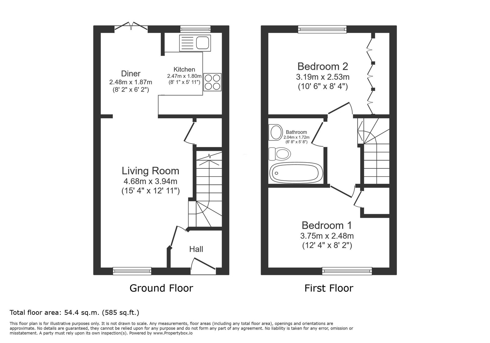 19, Mead Road, Leeds floorplan