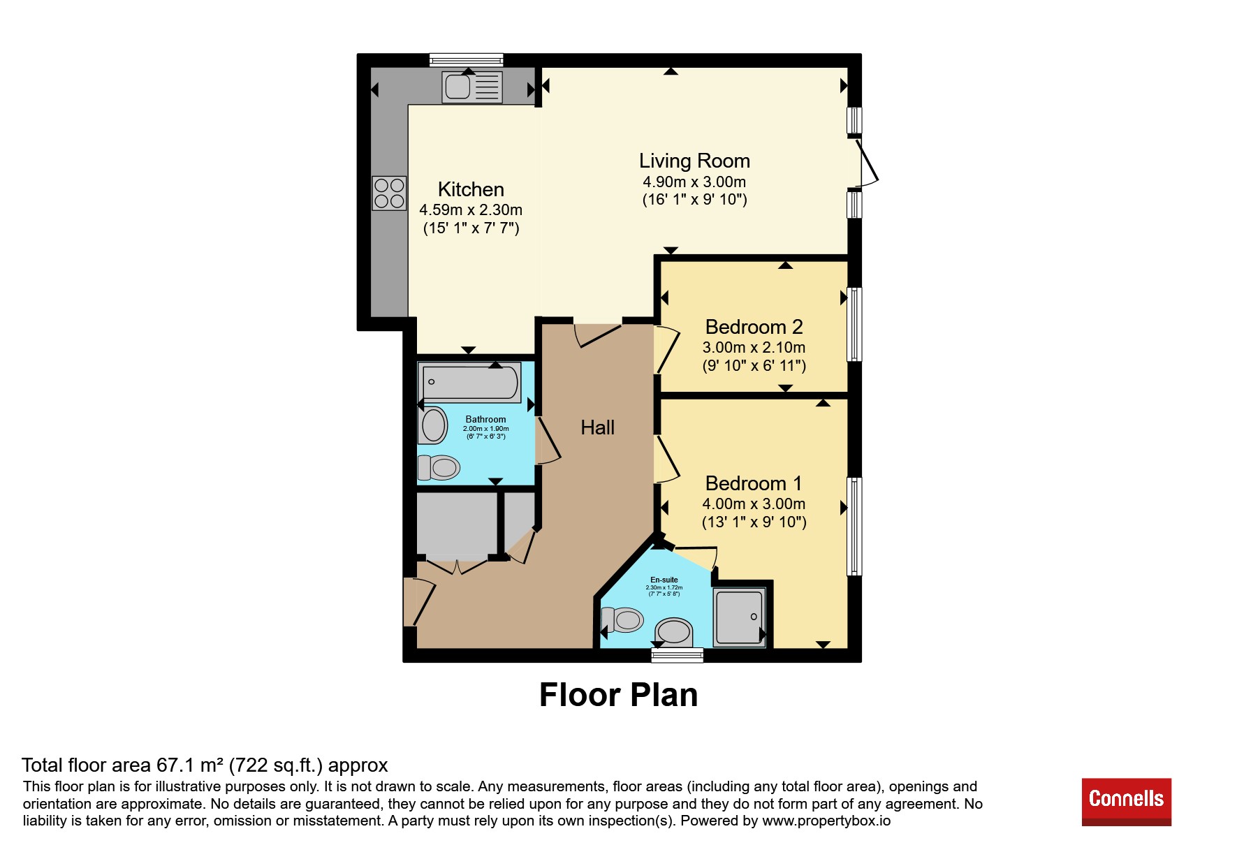 10, Coy Court, Aylesbury floorplan