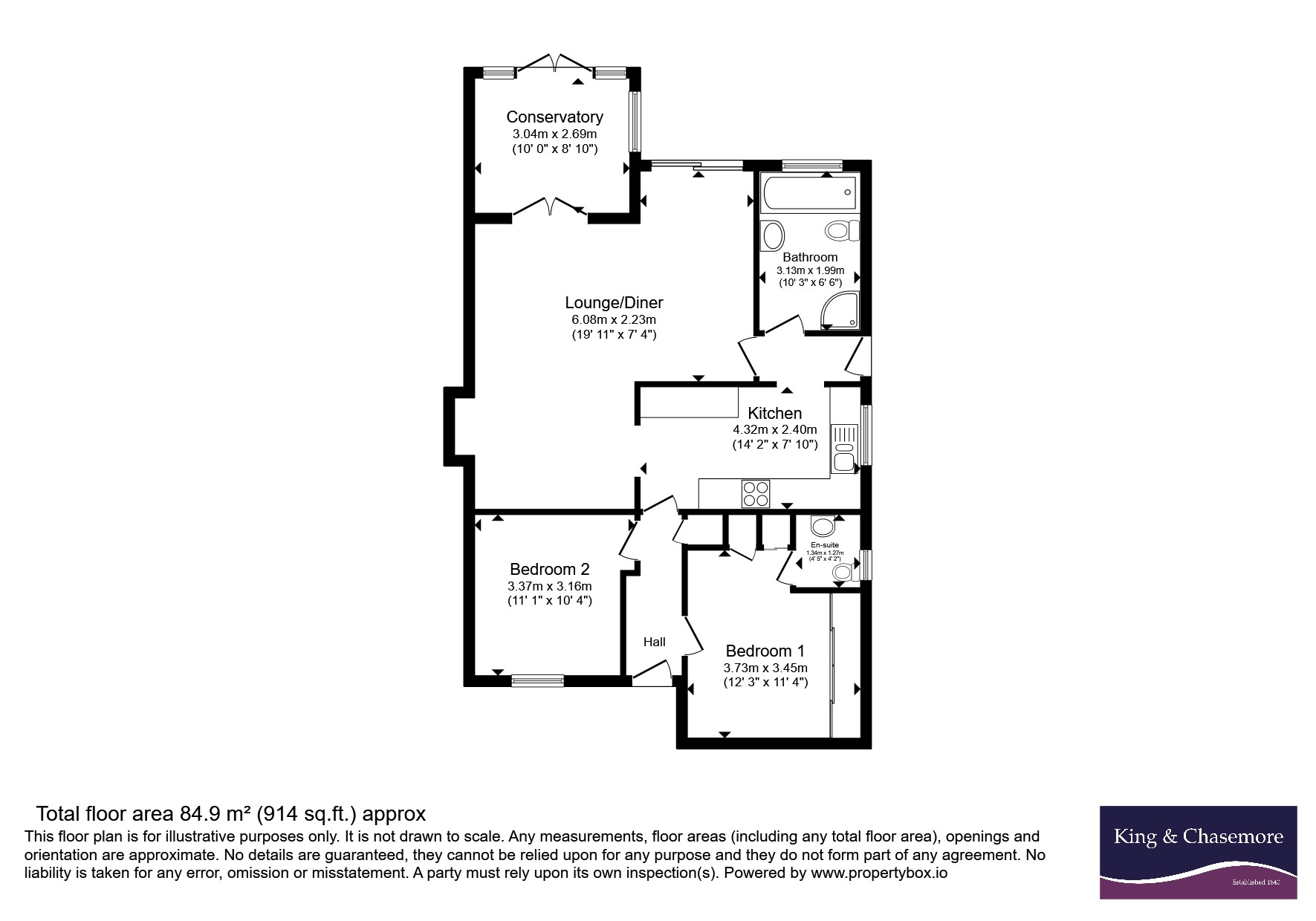 14, Denshare Road, West Sussex floorplan