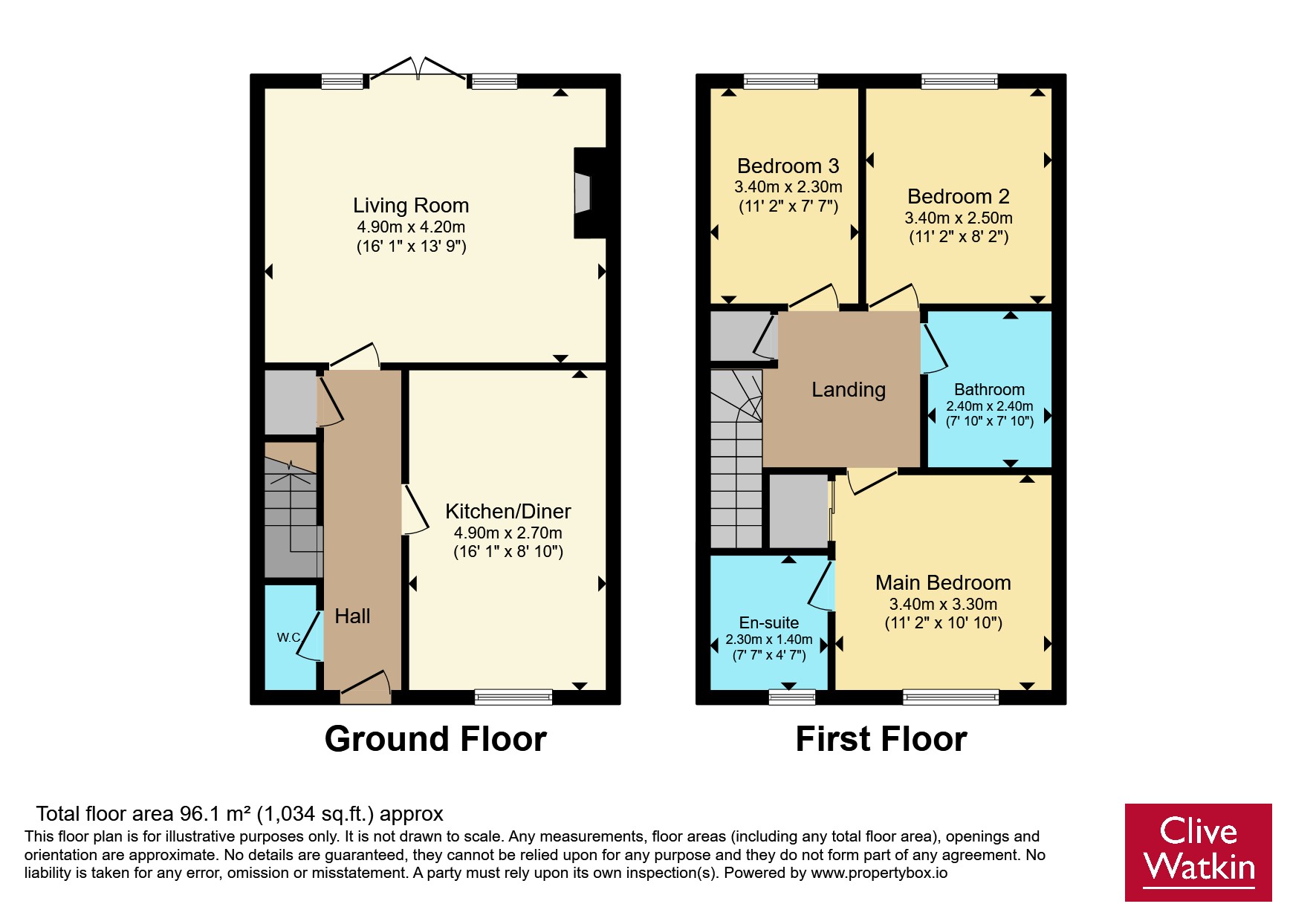1, Elizabeth Cottages, Willaston floorplan