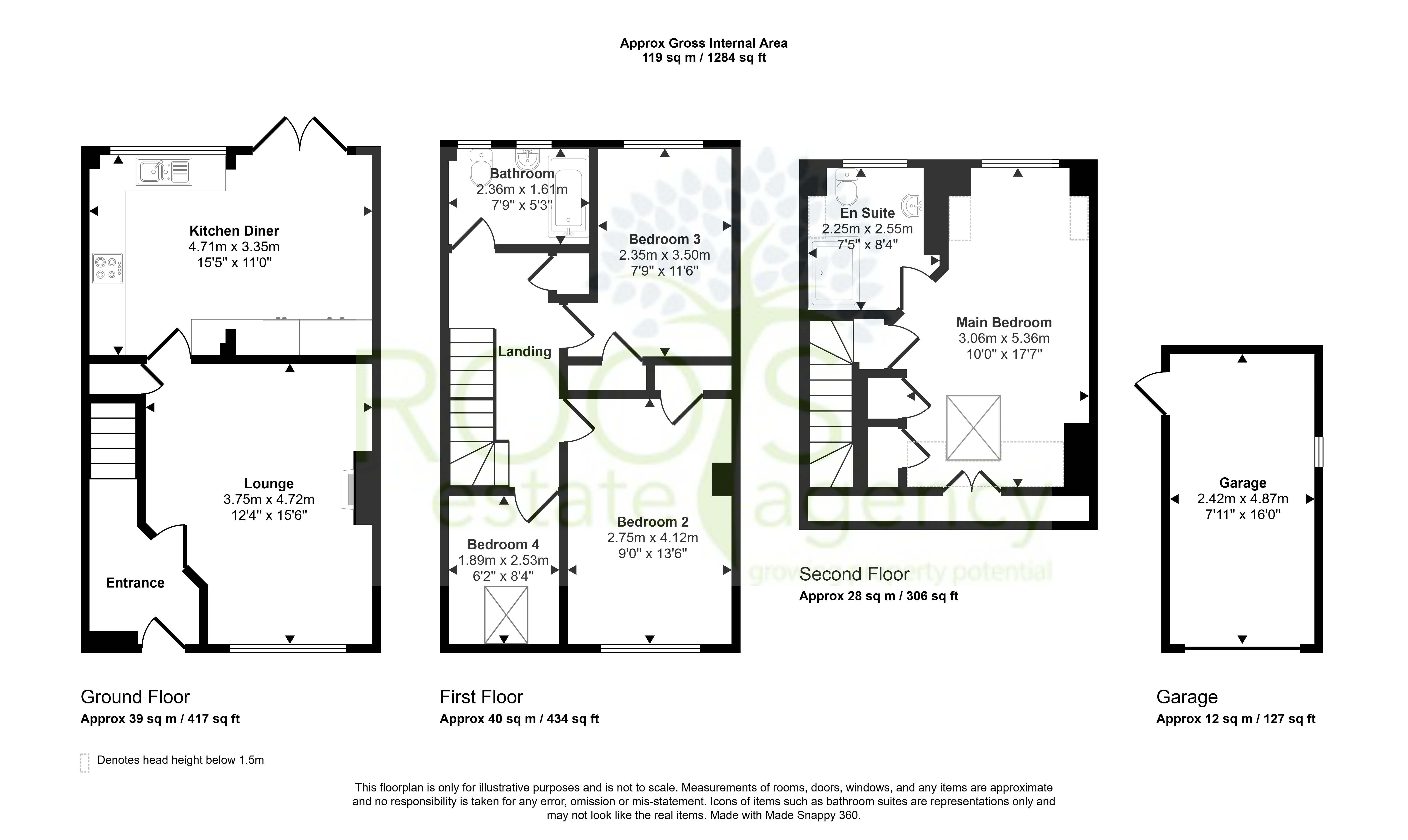 11, Bramwell Close, Berkshire floorplan