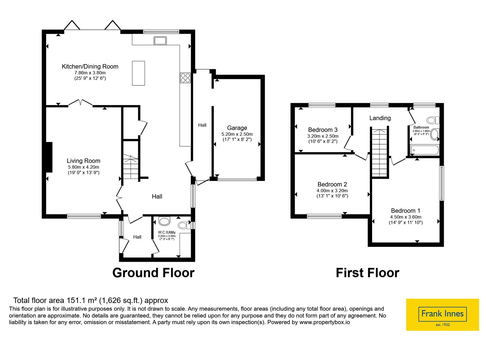3, Chestnut Way, Leicester floorplan