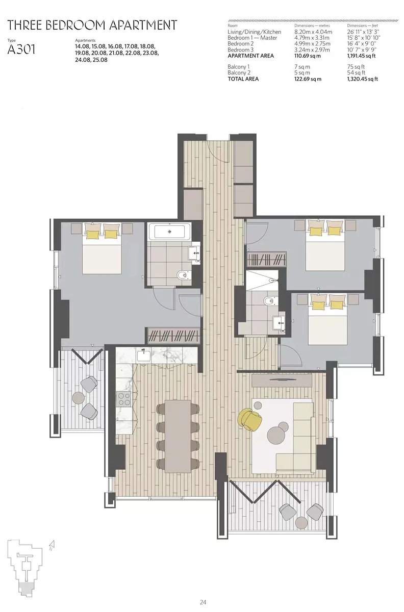 2308, The Atlas Building 145 City Road London floorplan