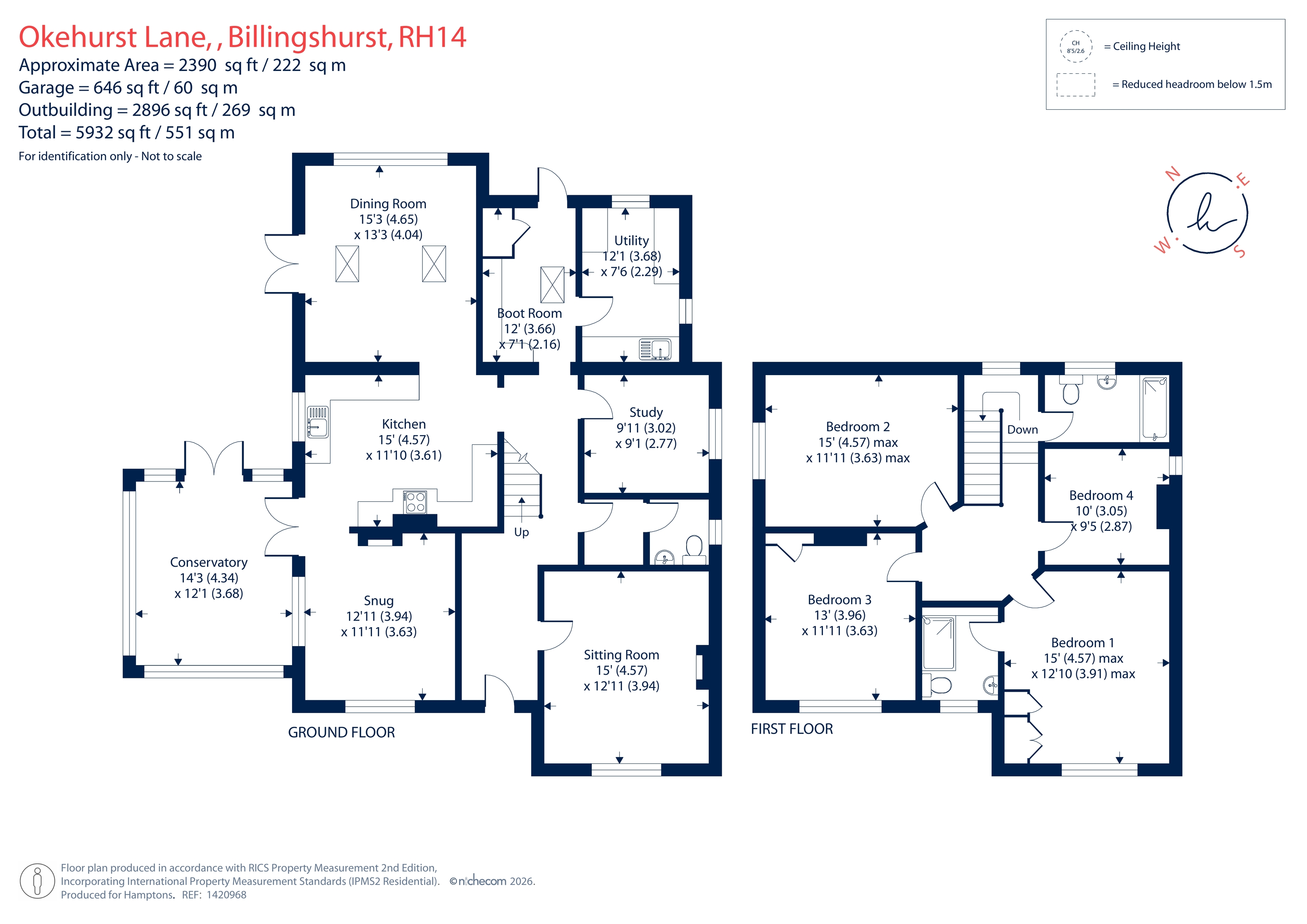 Menzies Wood, Okehurst Lane, Billingshurst floorplan