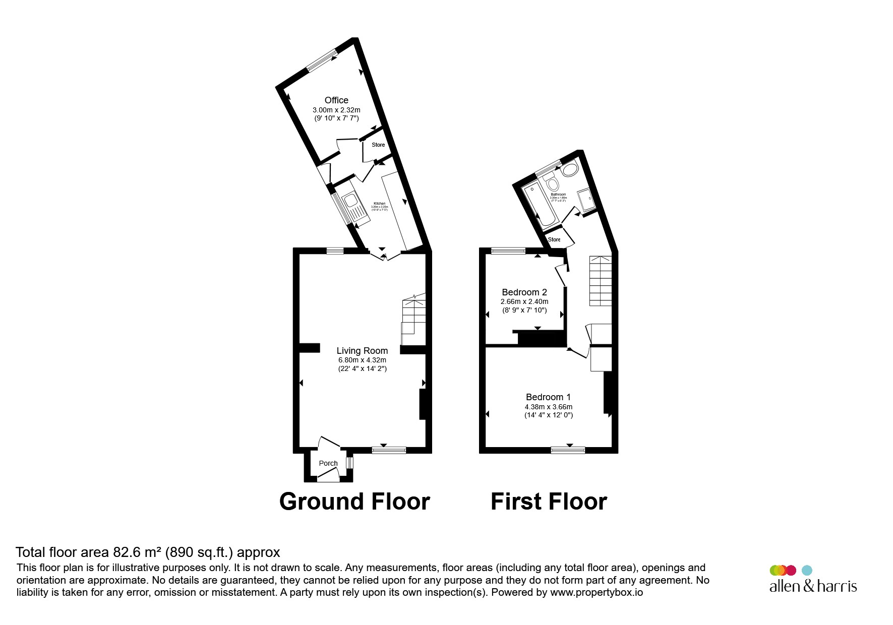 8, Prospect Place, Bath floorplan
