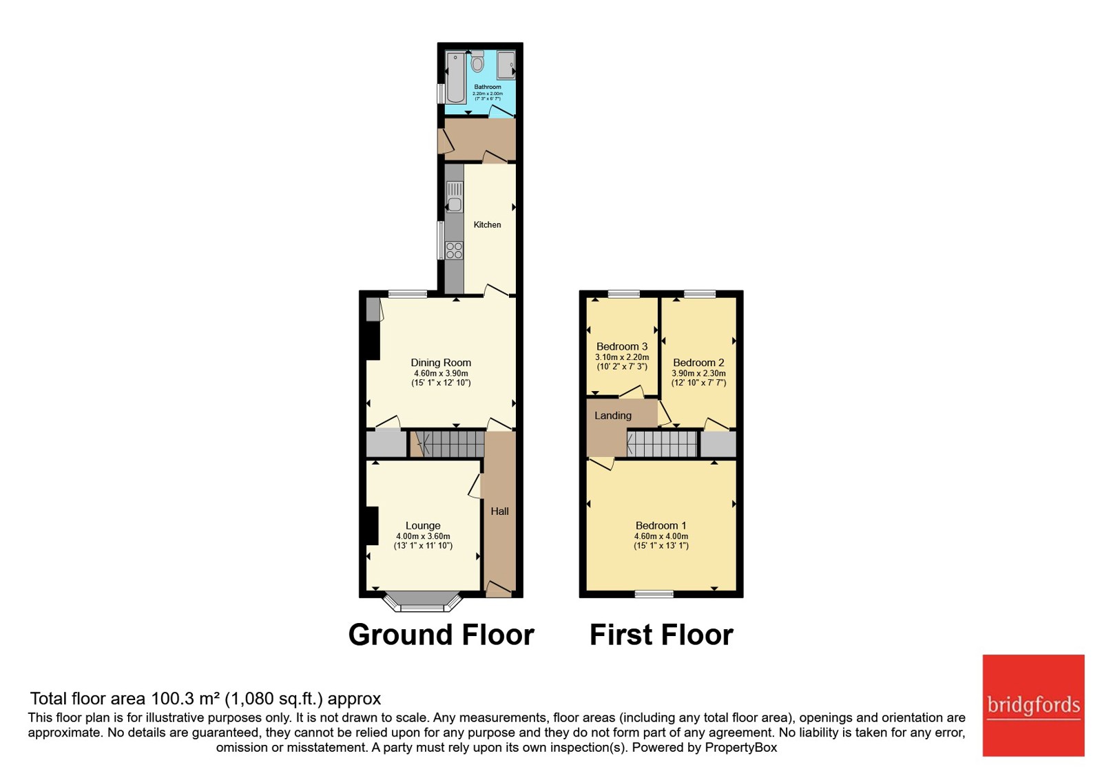 18, Co-Operative Street, Durham floorplan