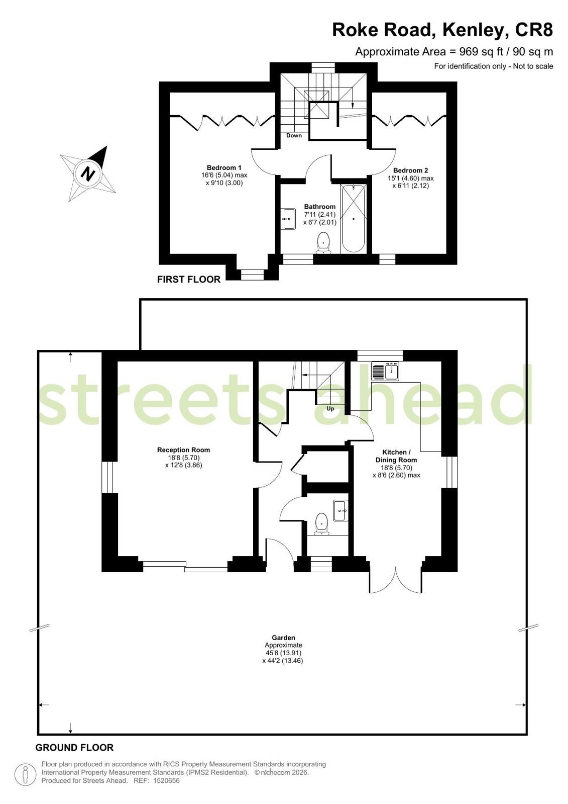 25D,, Roke Road, Kenley floorplan