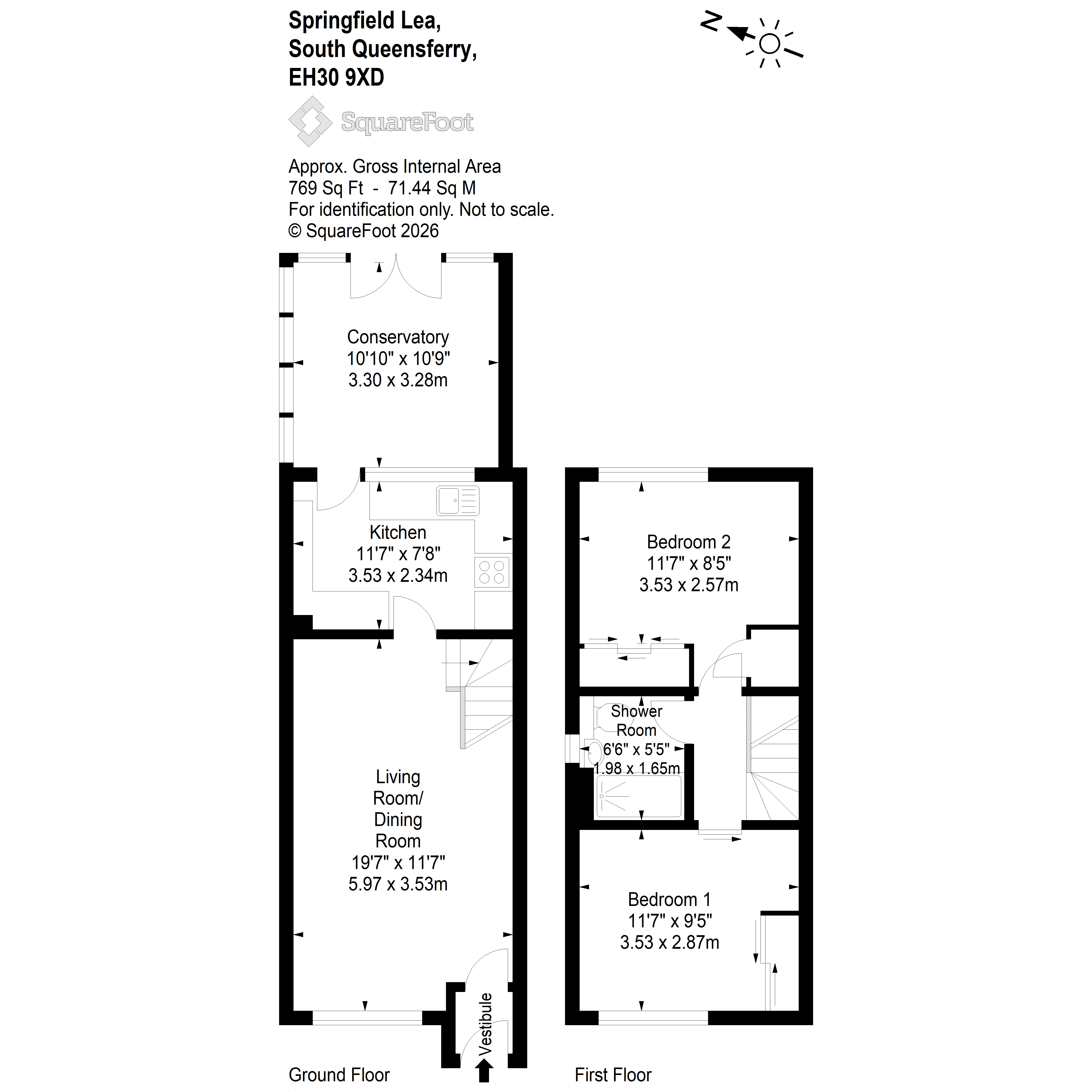 42, Springfield Lea, South Queensferry floorplan