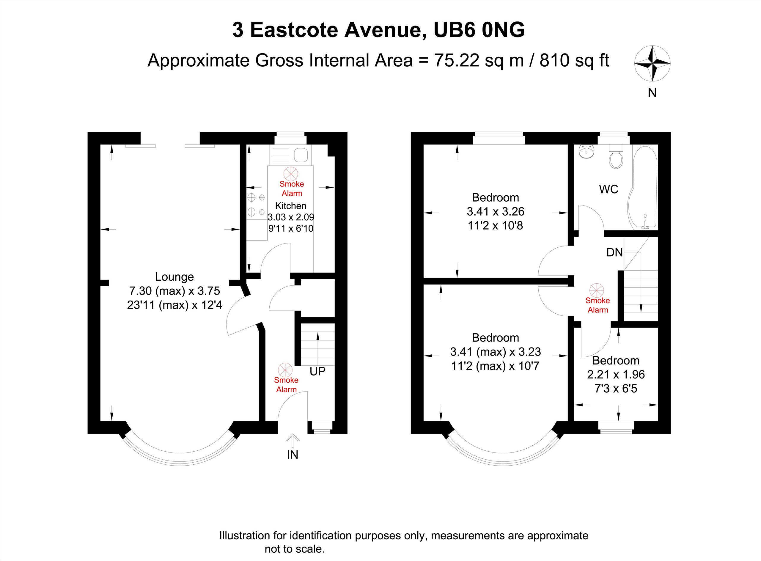 3, Eastcote Avenue, Greenford floorplan