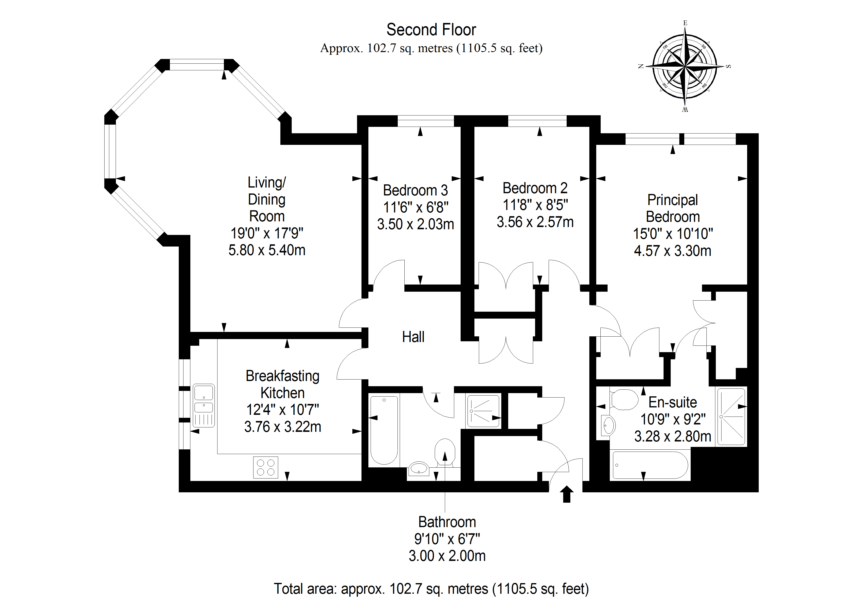 26/7 Rattray Grove, Greenbank, Edinburgh EH10, 3 bedroom flat for sale