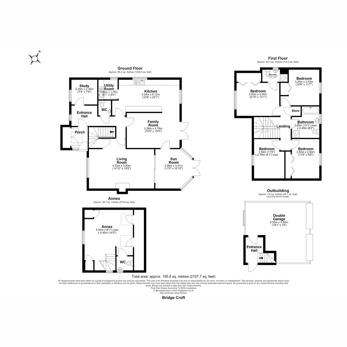 15, Bridge Croft, Chelmsford floorplan