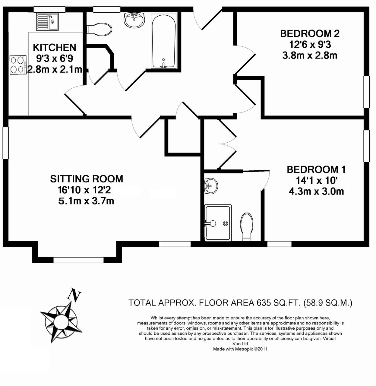 2 Bedrooms Flat to rent in Gilbert Way, Canterbury CT1