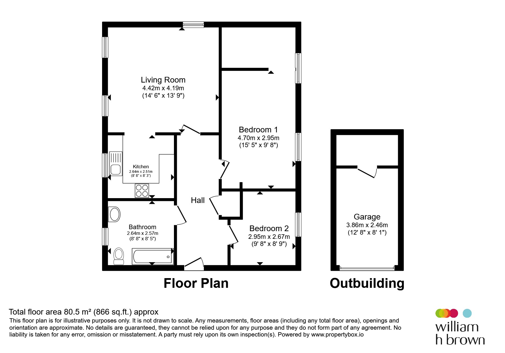 95, Parsons Lane, Ely floorplan