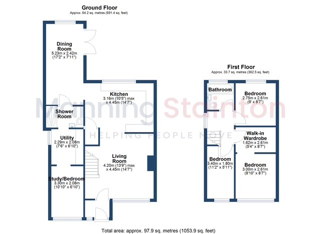 108, Fairways Avenue, North Yorkshire floorplan