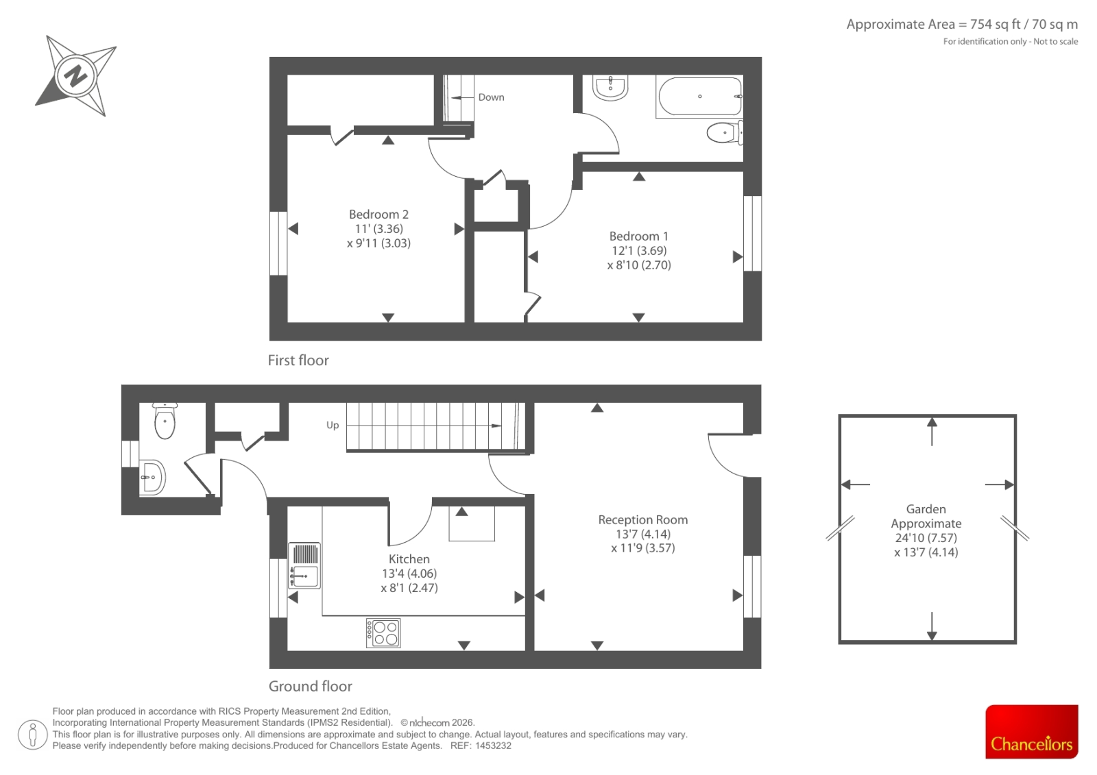 16 FALCON CLOSE, Falcon Close, Oxford floorplan