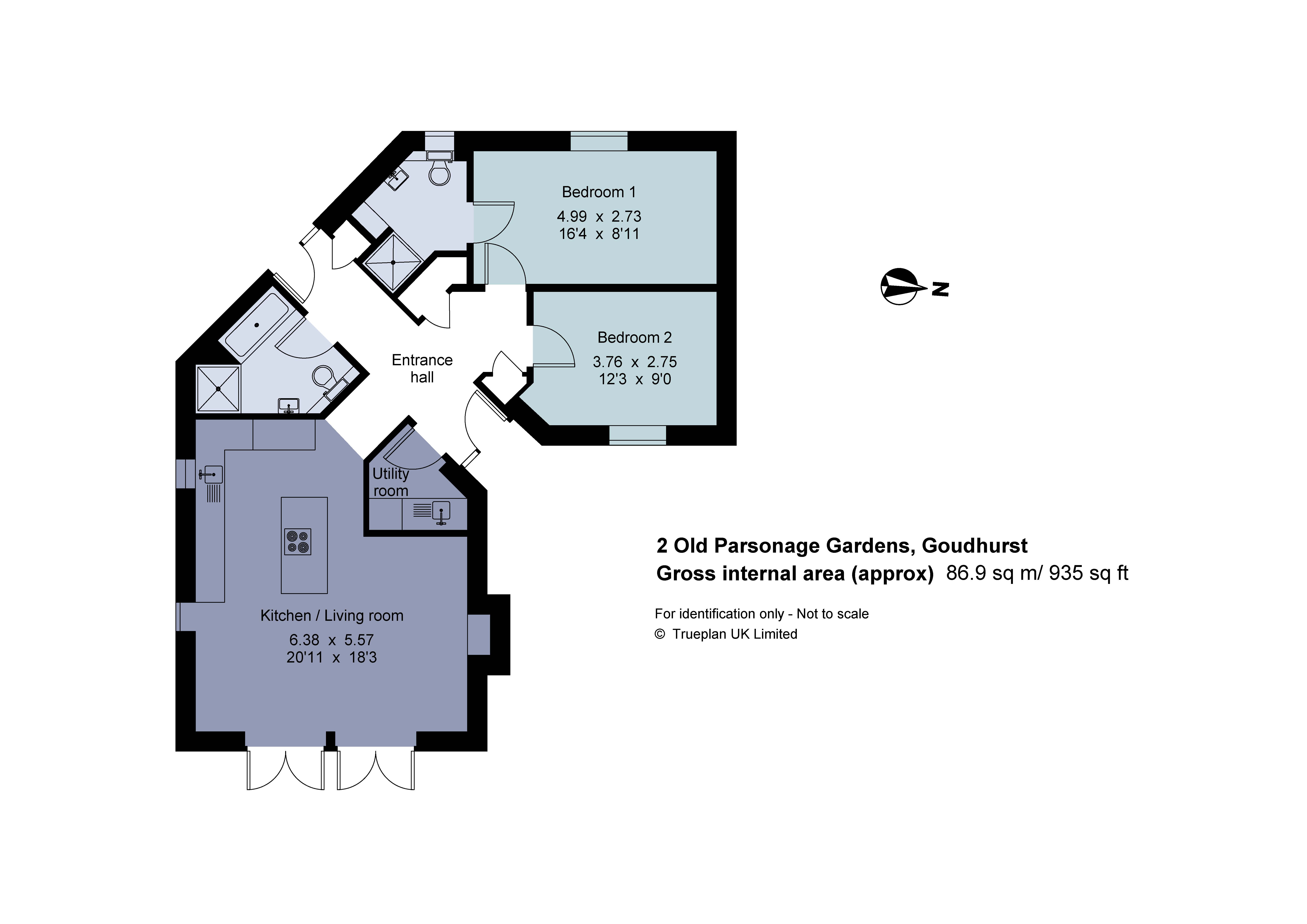 2 Old Parsonage Gardens,, Balcombes Hill, Cranbrook floorplan