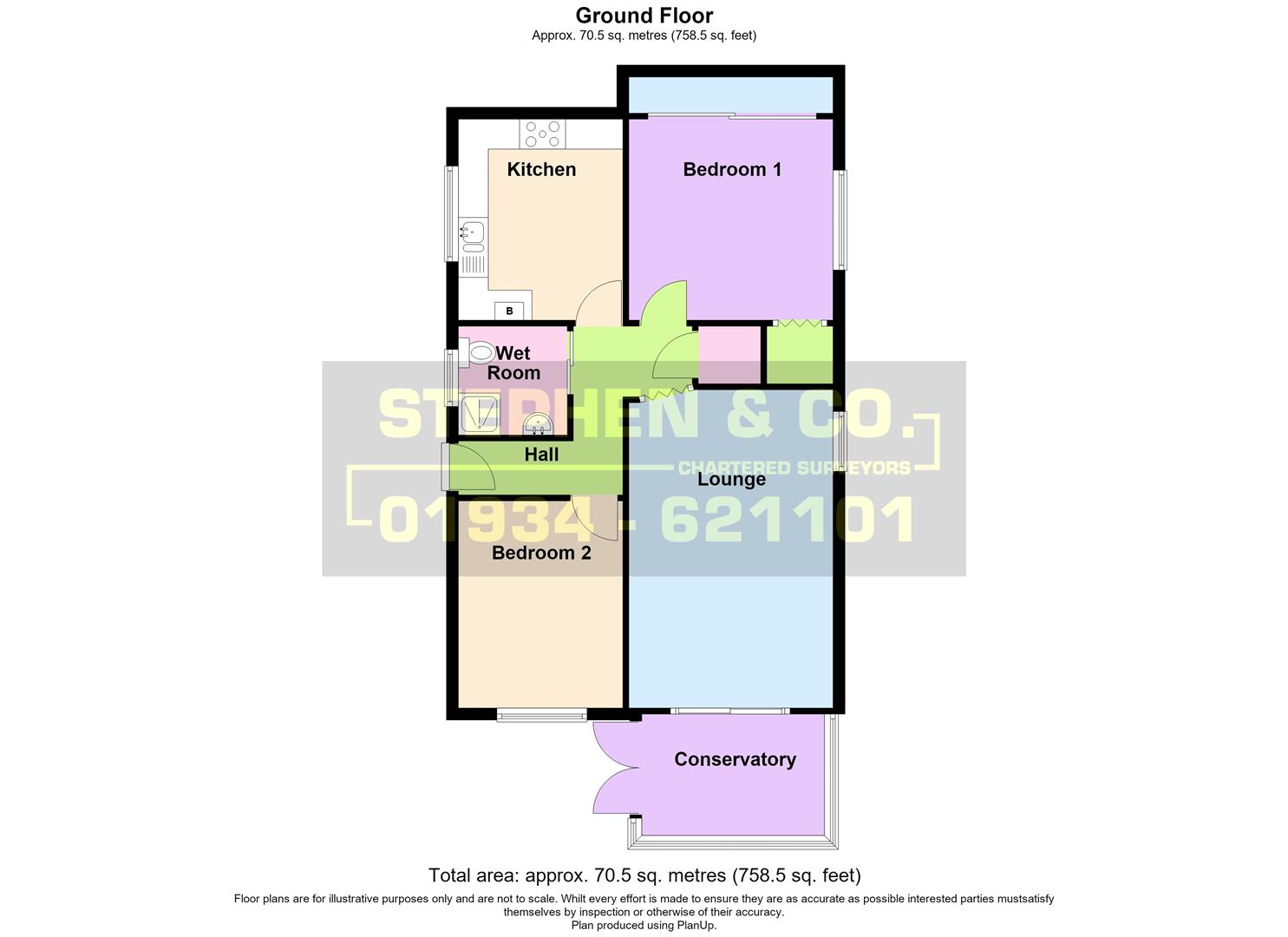 Flat 2, 102, Quantock Road, Weston-Super-Mare floorplan