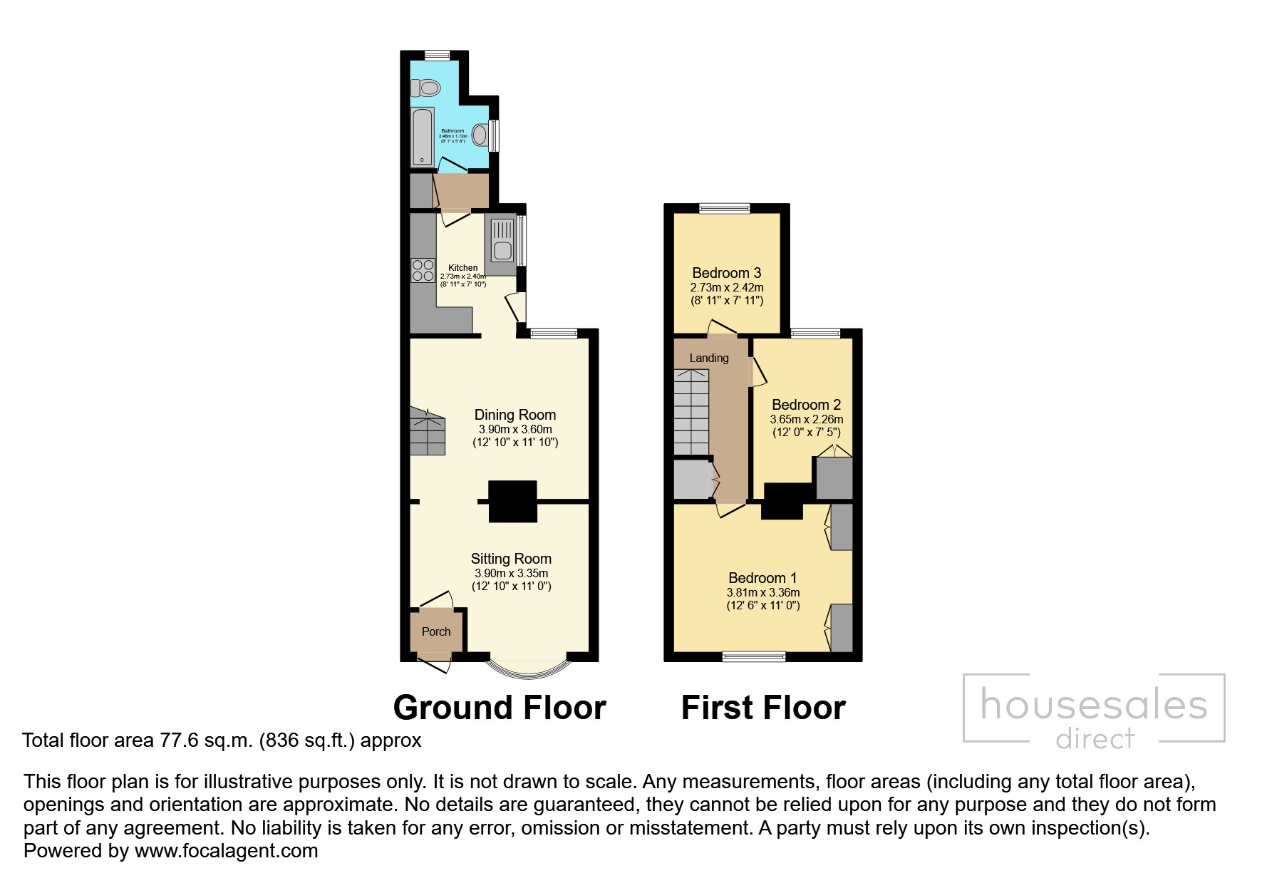 117, Pallance Road, Cowes floorplan
