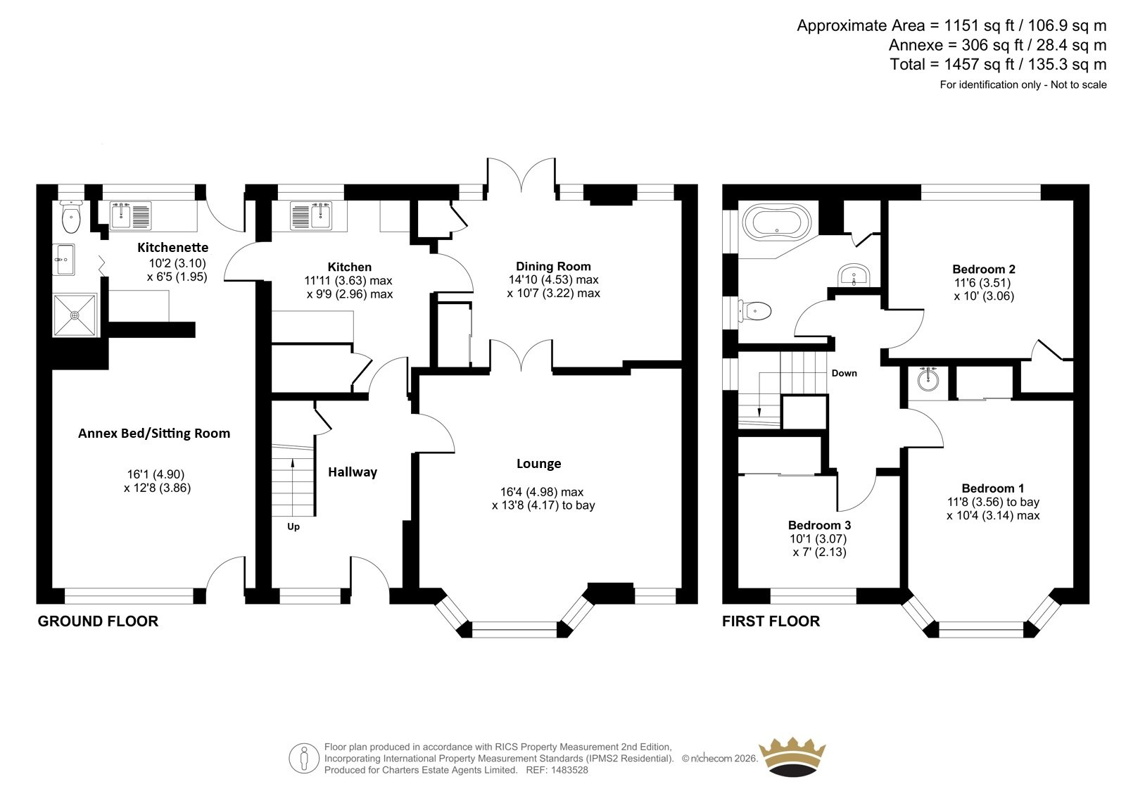 84, Copperfield Road, Southampton floorplan