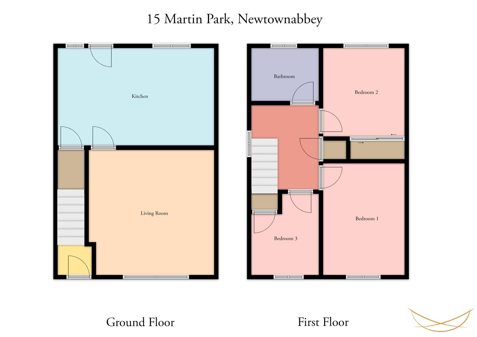 15, Martin Park, Newtownabbey floorplan
