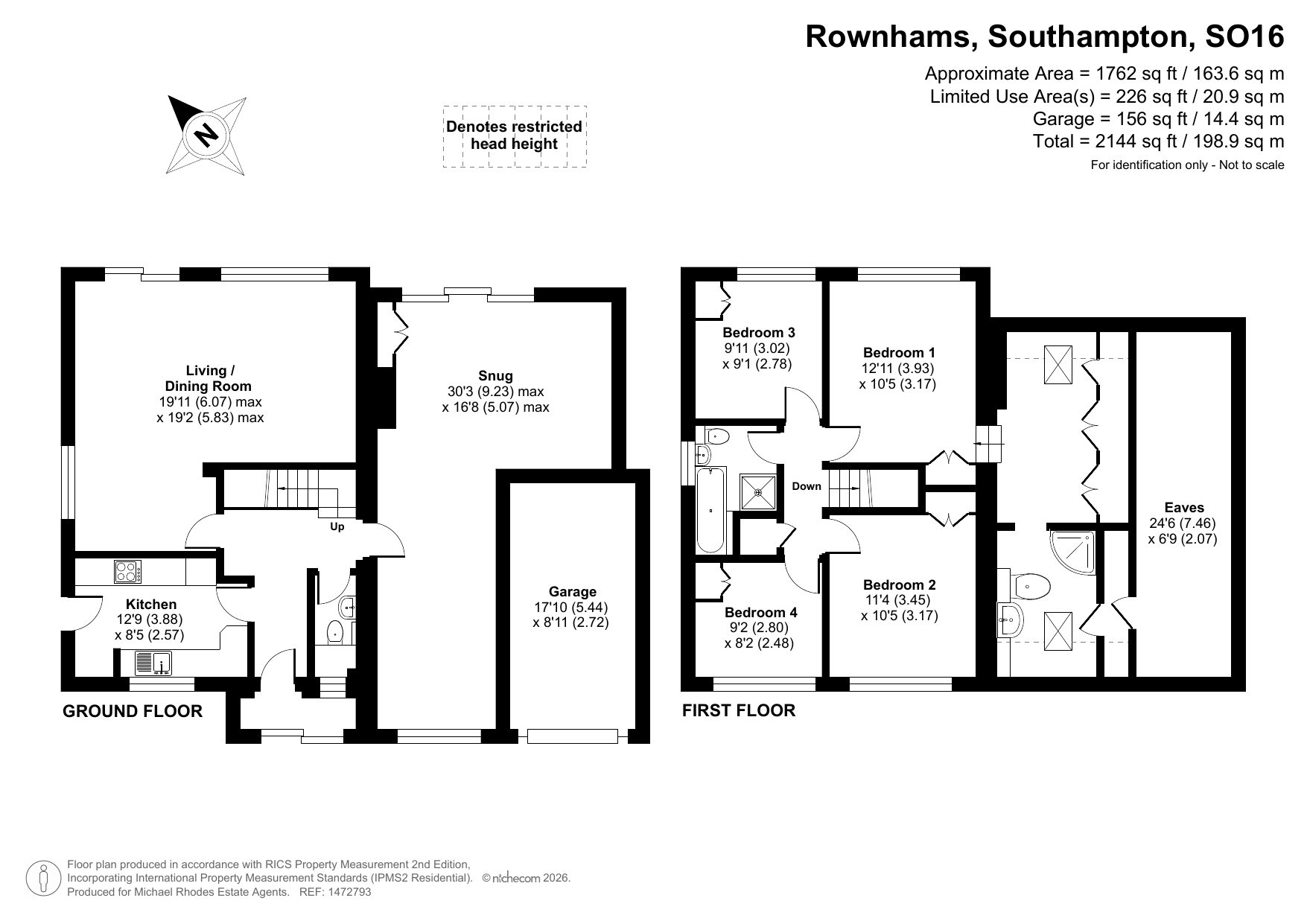 Tanners Vale,, Rownhams Lane, Southampton floorplan