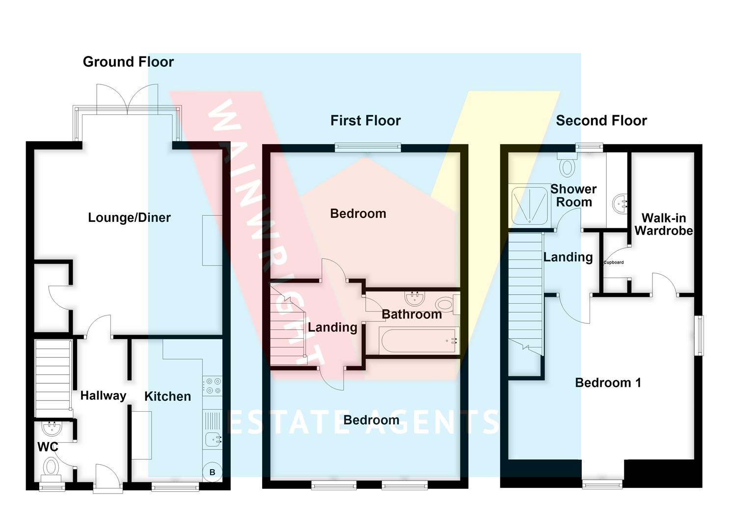 4, Paddock Close, Saltash floorplan