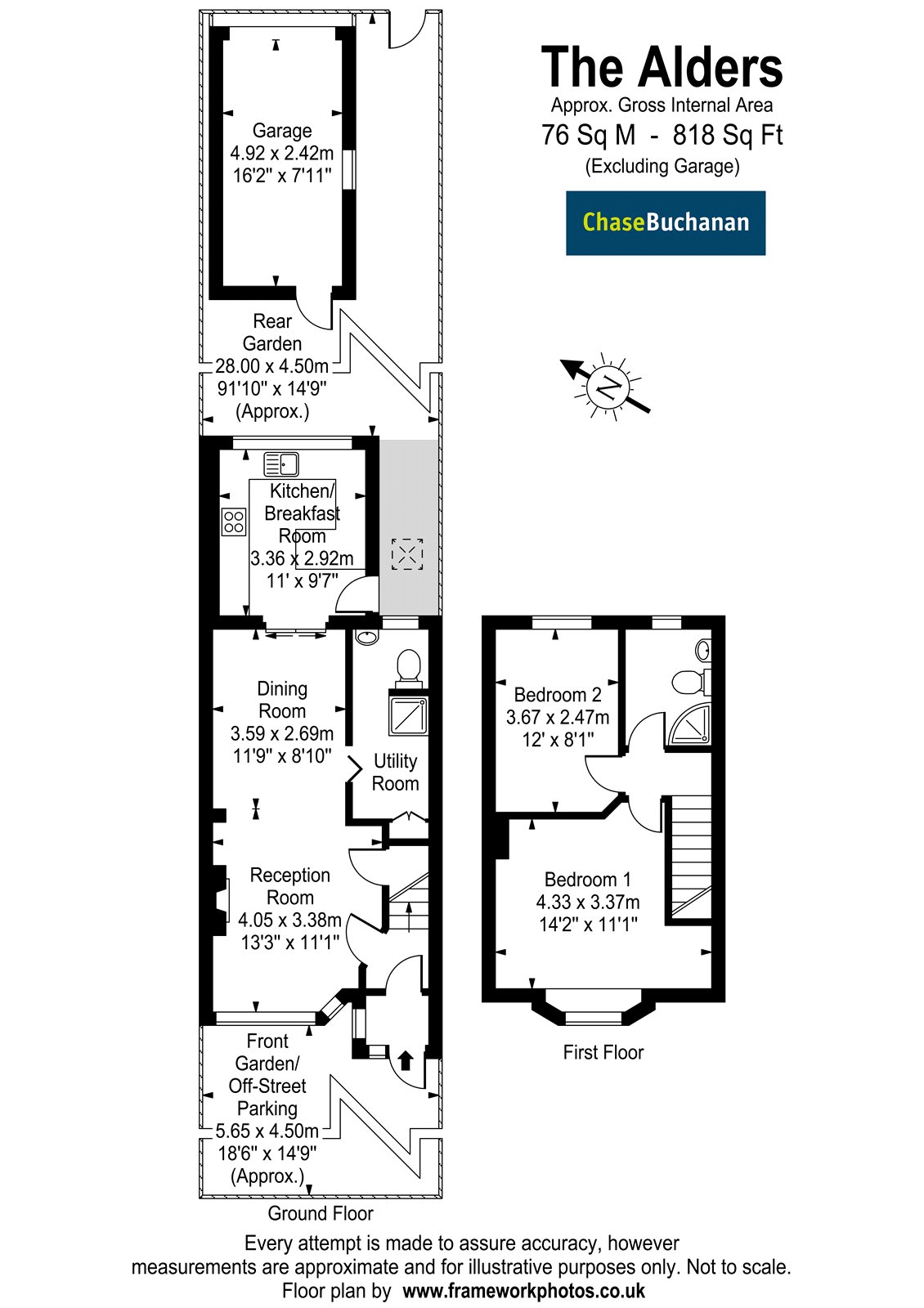 86, The Alders, Feltham floorplan