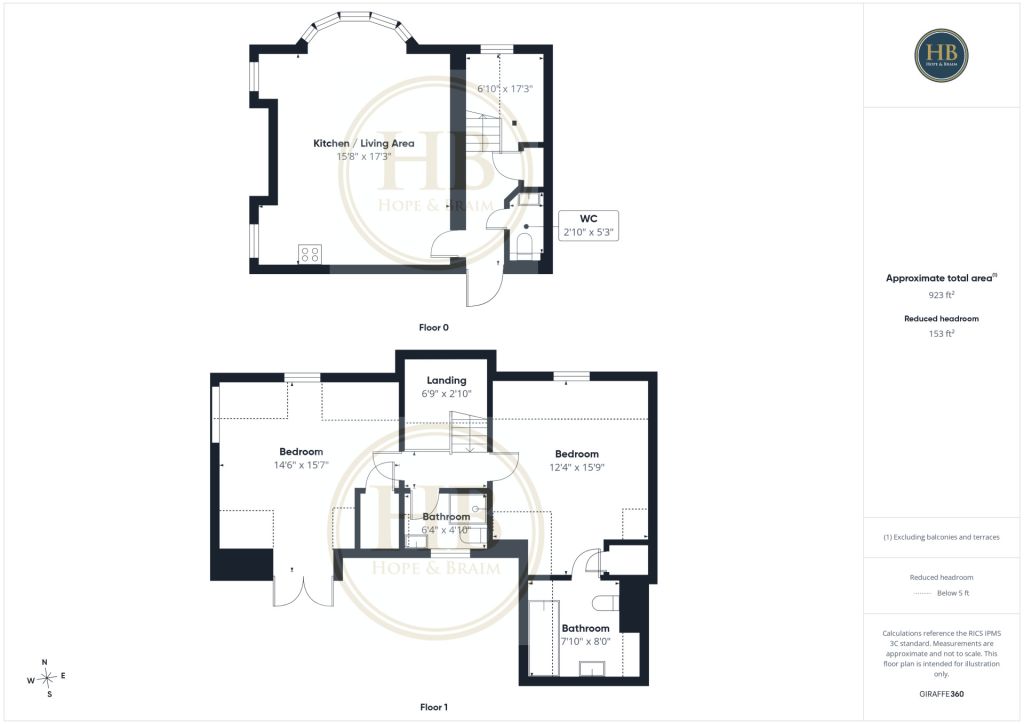 The Look Out, 4 Whitehall, Whitby floorplan