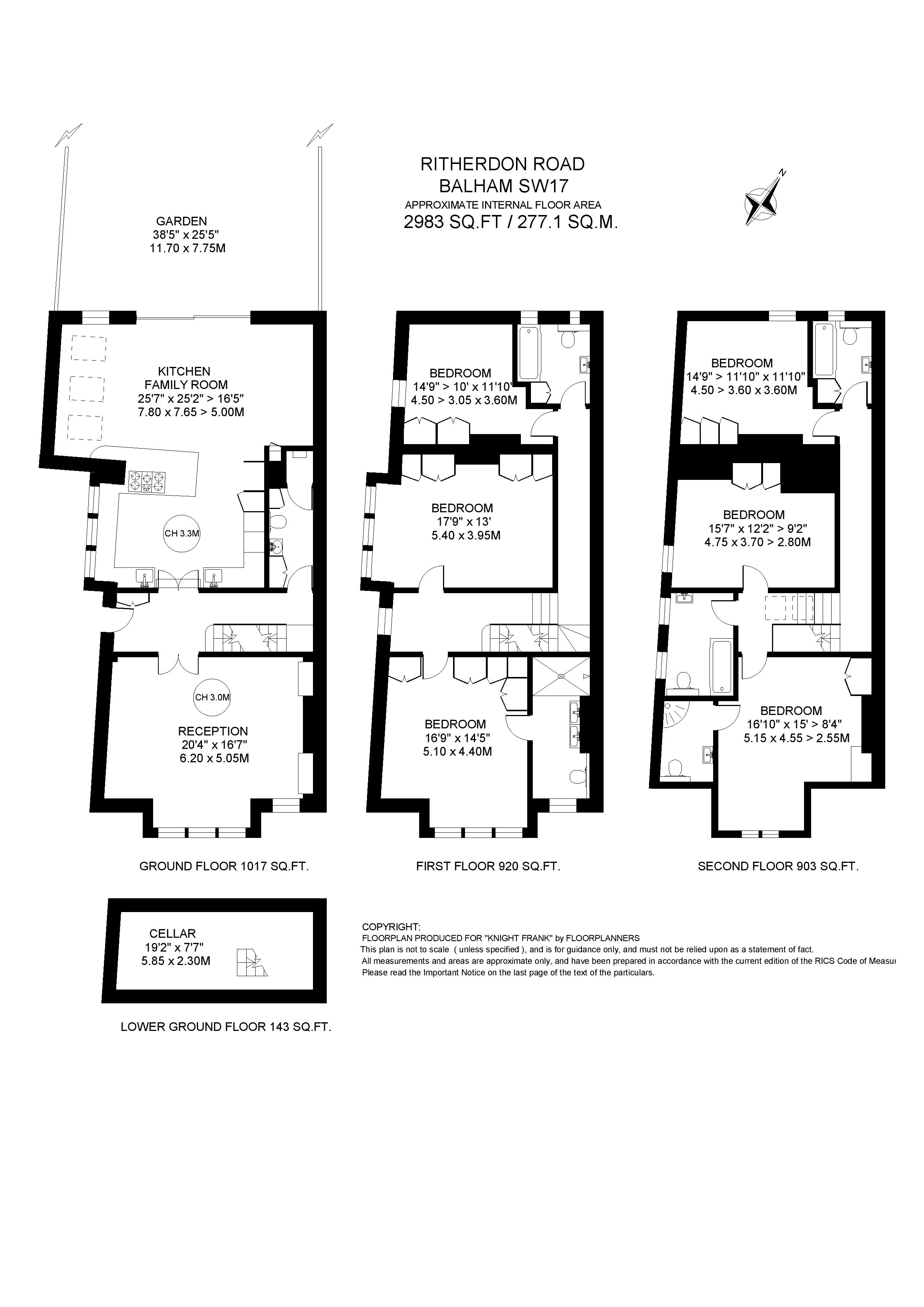 126, Ritherdon Road, London floorplan