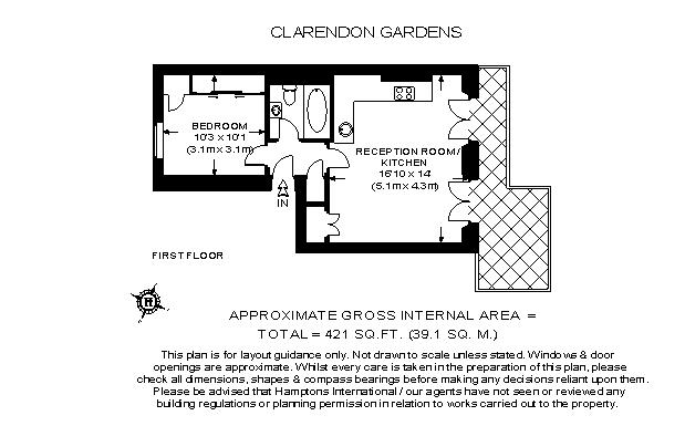 1 Bedrooms Flat to rent in Clarendon Gardens, London W9