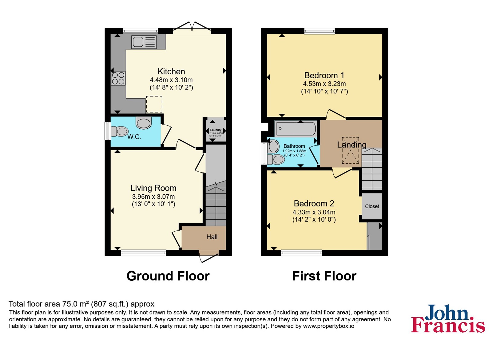 36, Maes Gwdig, Carmarthenshire floorplan