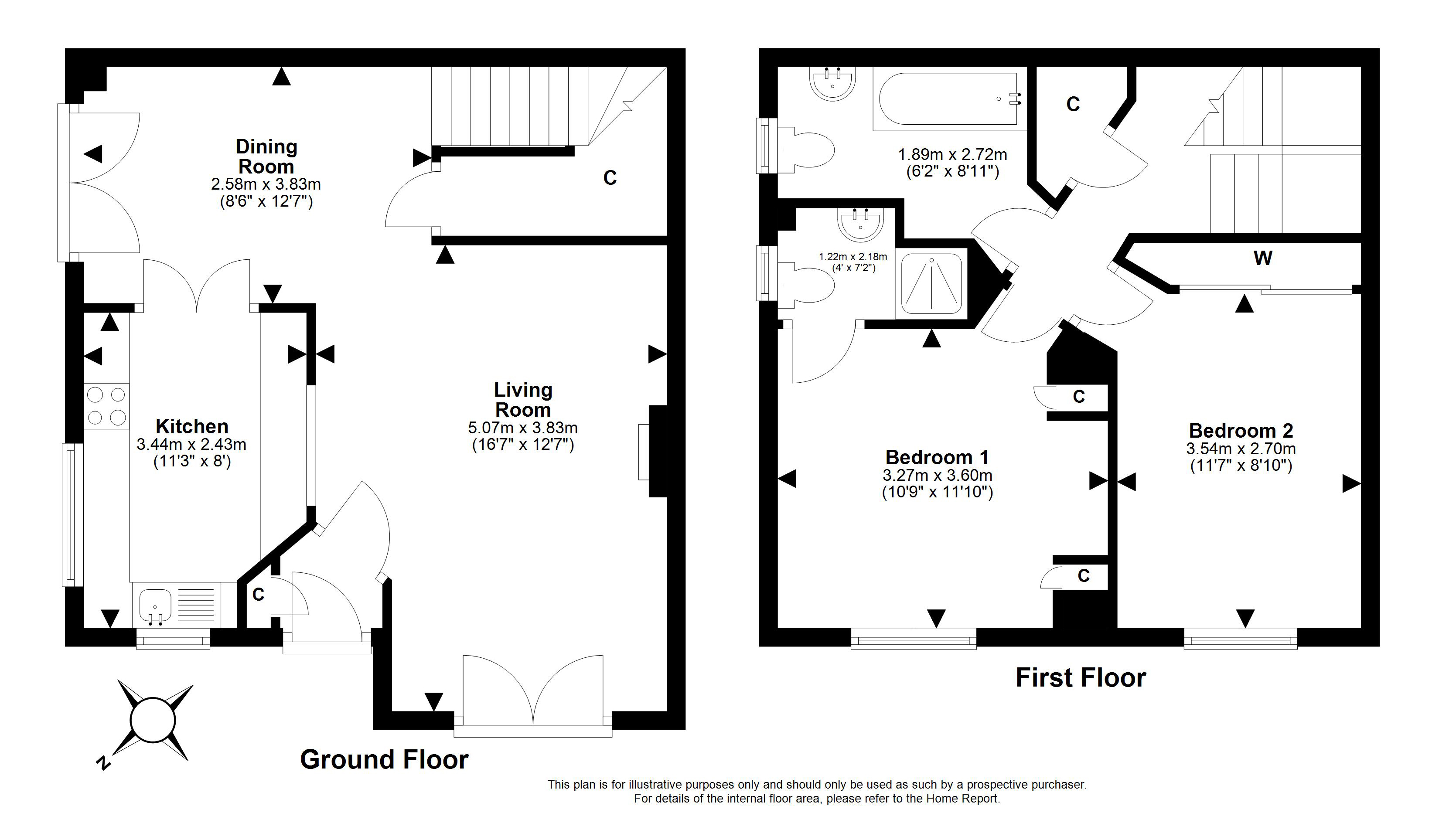 235, Ferry Road, Edinburgh floorplan