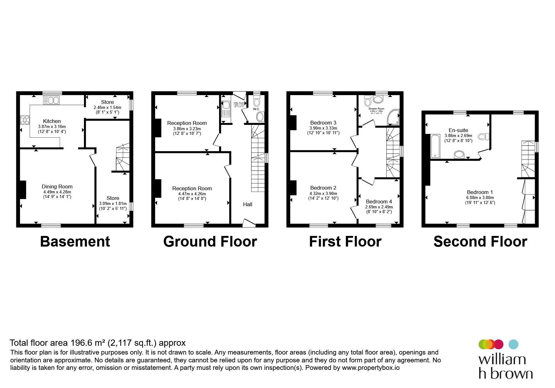 120, London Road, Peterborough floorplan