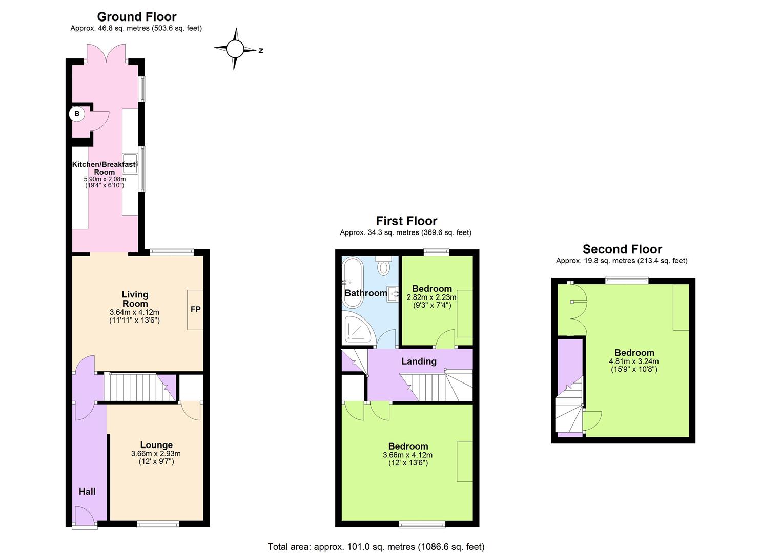Woolmer Road, The Meadows, Nottingham NG2, 3 bedroom end terrace house