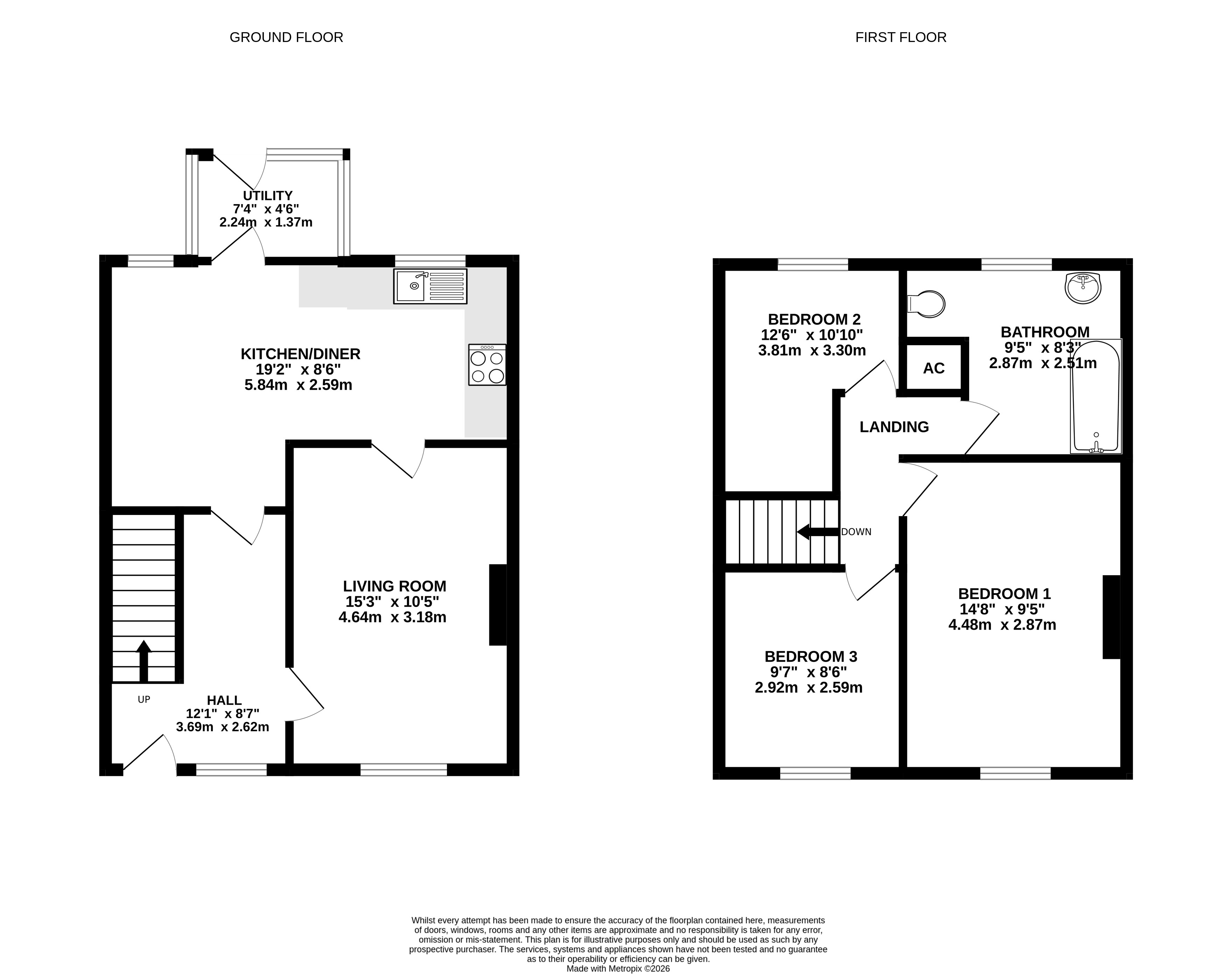 47 Golden Hill, Wiveliscombe Taunton Somerset, Somerset floorplan