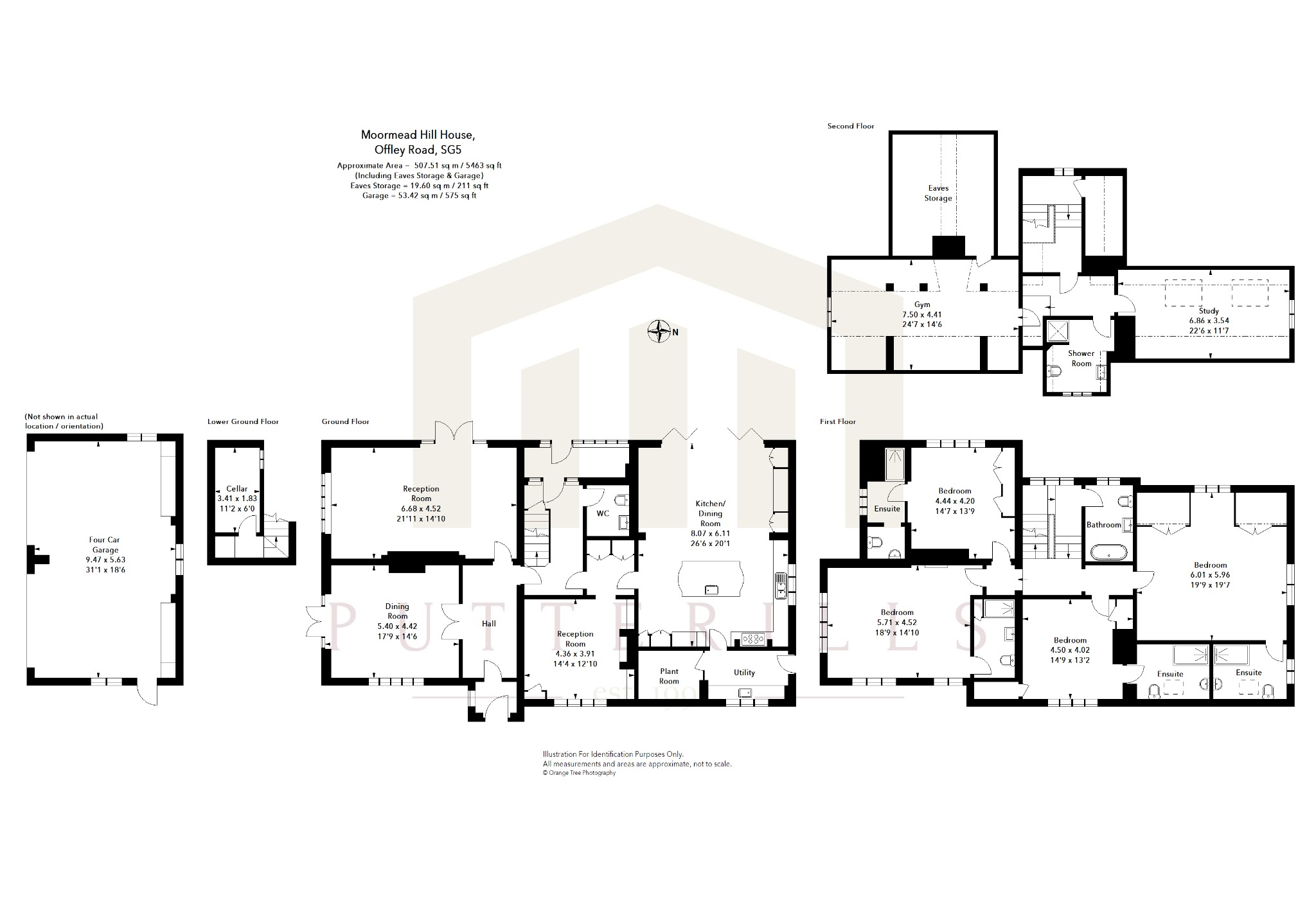 Moormead Hill House, Offley Road, Hertfordshire floorplan