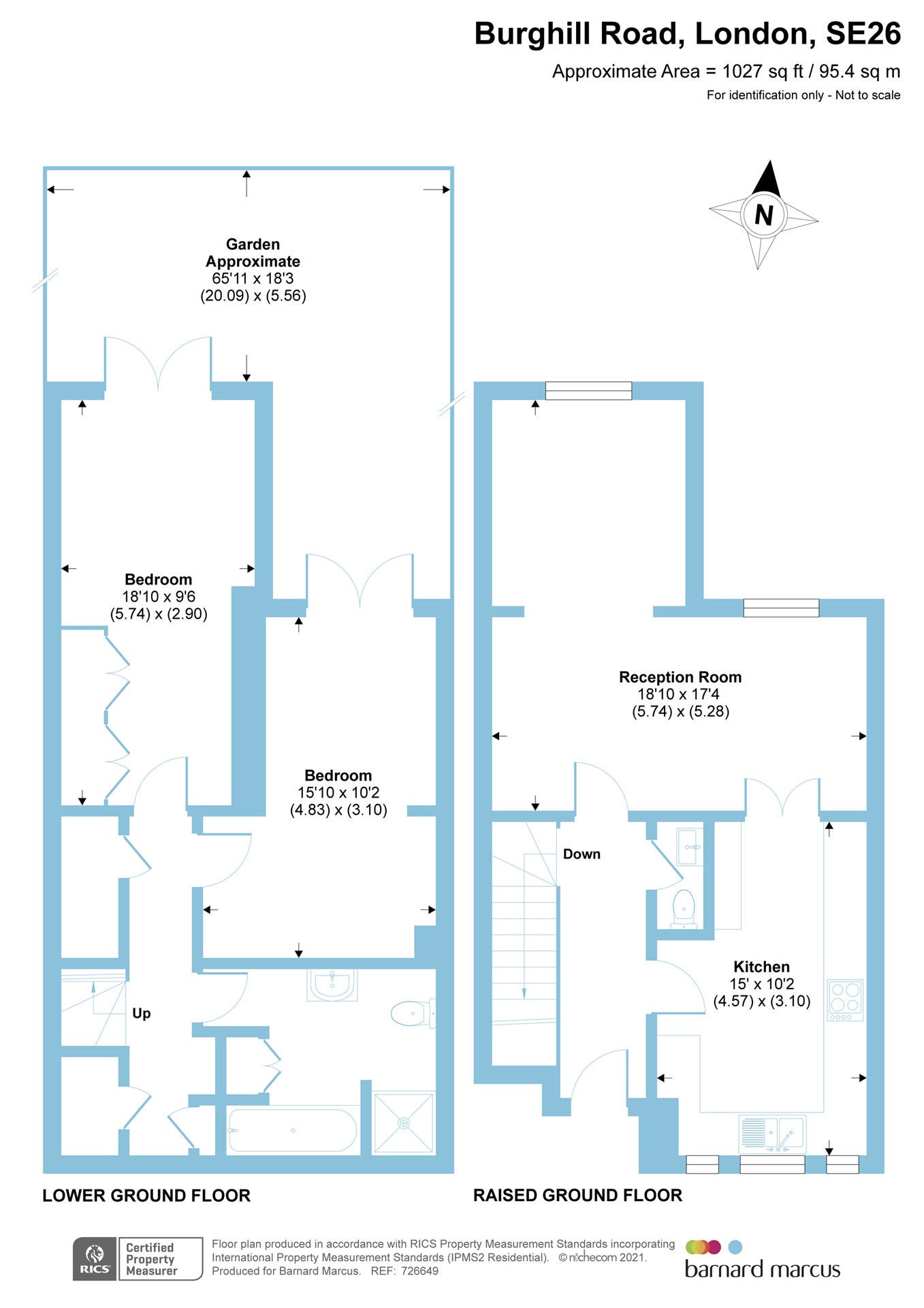 Burghill Road, London SE26, 2 bedroom flat for sale 58744430