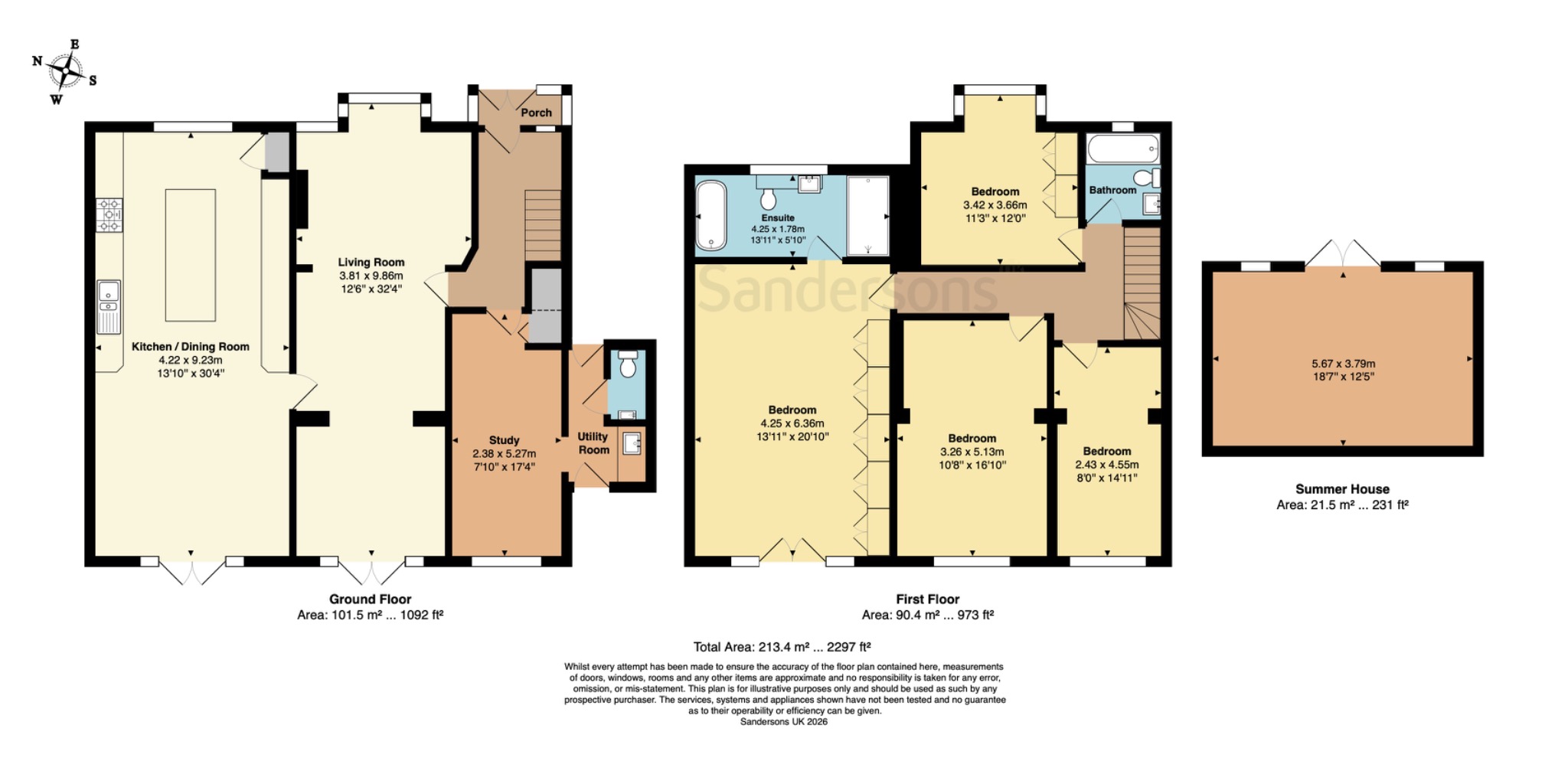 Claremont, Pean Hill, Kent floorplan